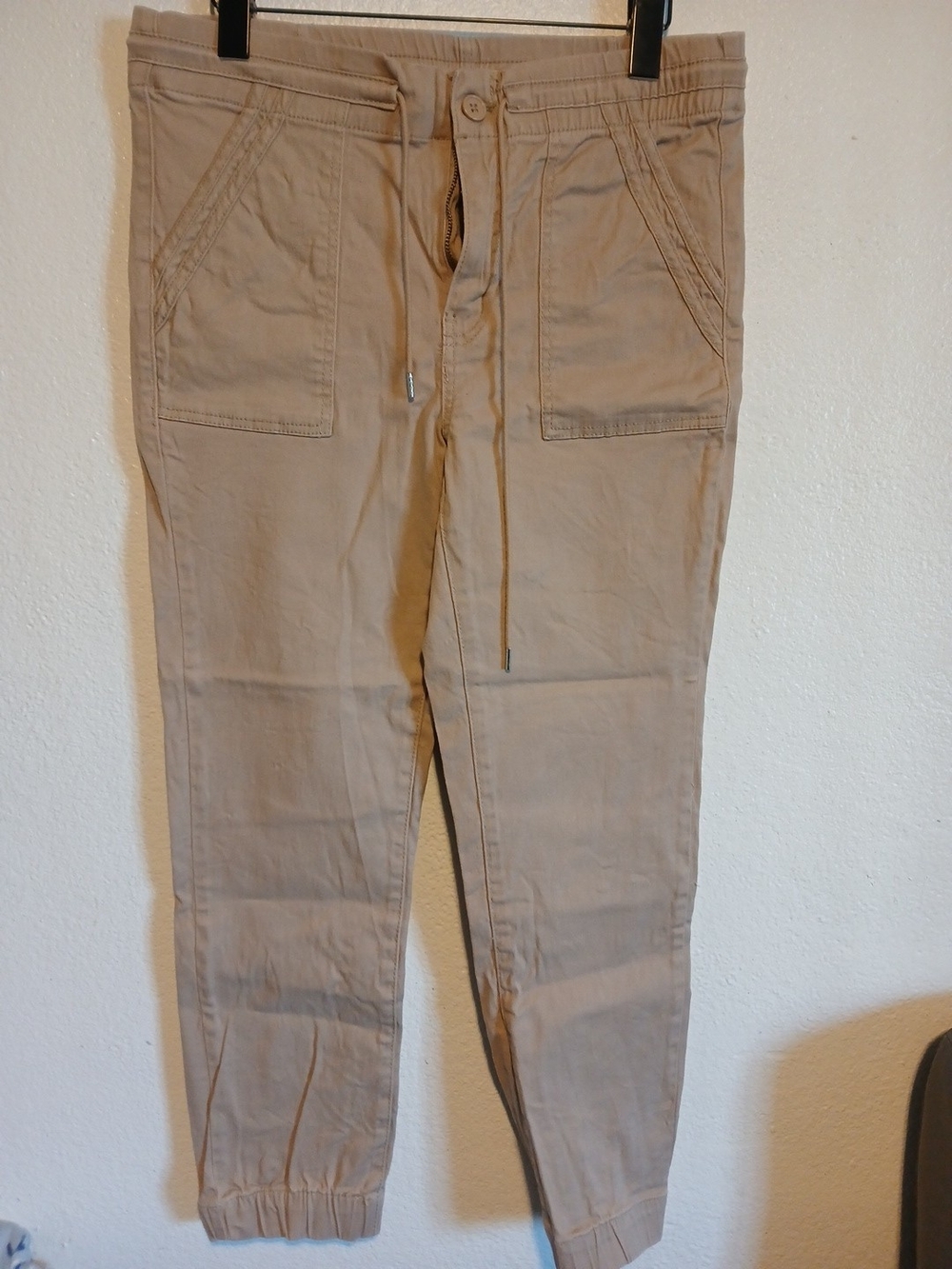 Tinseltown Men's Drawstring Joggers in Khaki